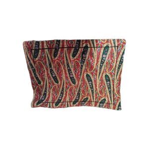Crown Crafts Royal Sateen By Kitan Standard Sham Paisley Red Floral Valemeray